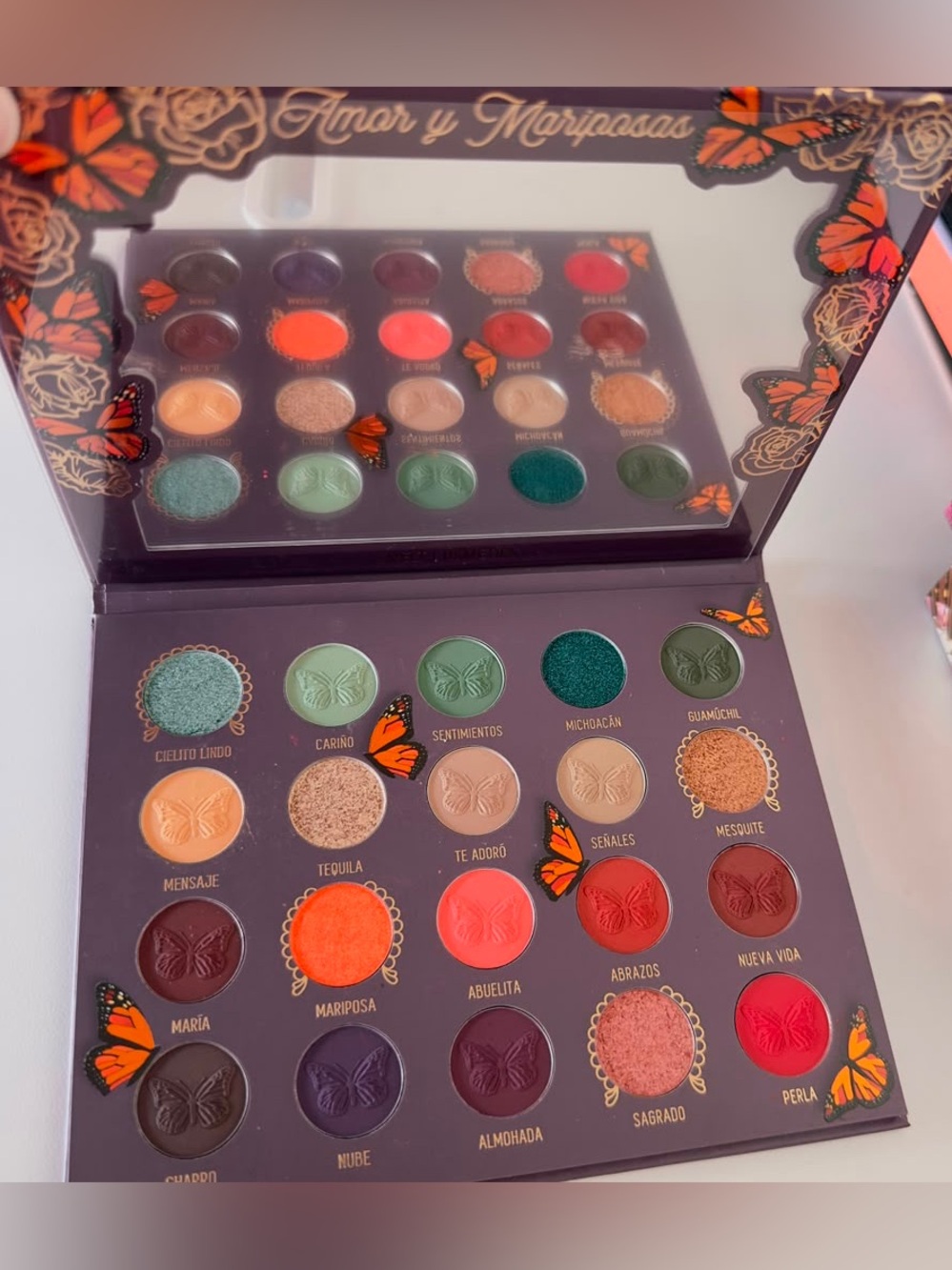 New Melt Cosmetics Amor y Mariposas Pressed Pigment Palette
